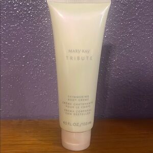 New no box Mary Kay Tribute Shimmering Body Creme cream vintage part of gift set